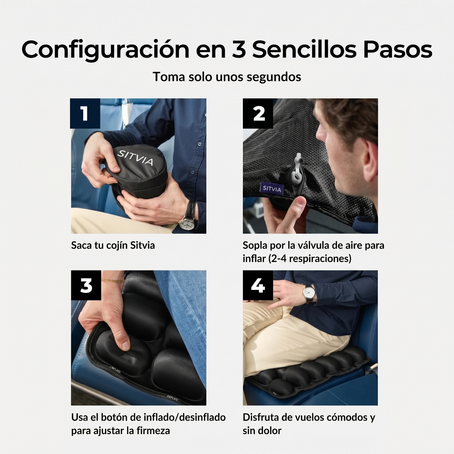 Cojín de viaje